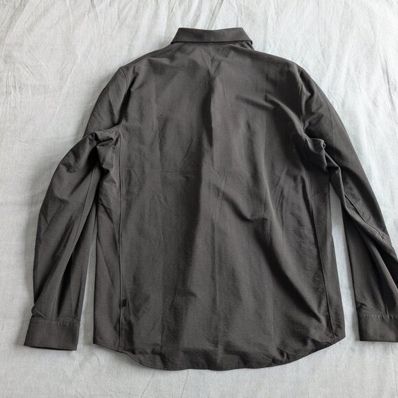 Lululemon Commission Long-Sleeve Shirt, Oxford - XL - Black - Picture 2 of 2